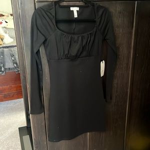 Leith mini dress long sleeve from Nordstrom
